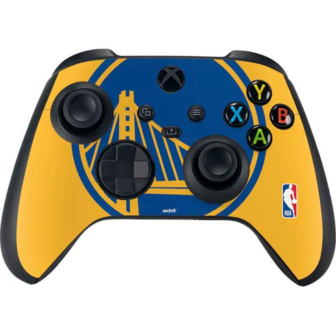 NBA Golden State Warriors Large Logo Xbox Series X Bundle Skin